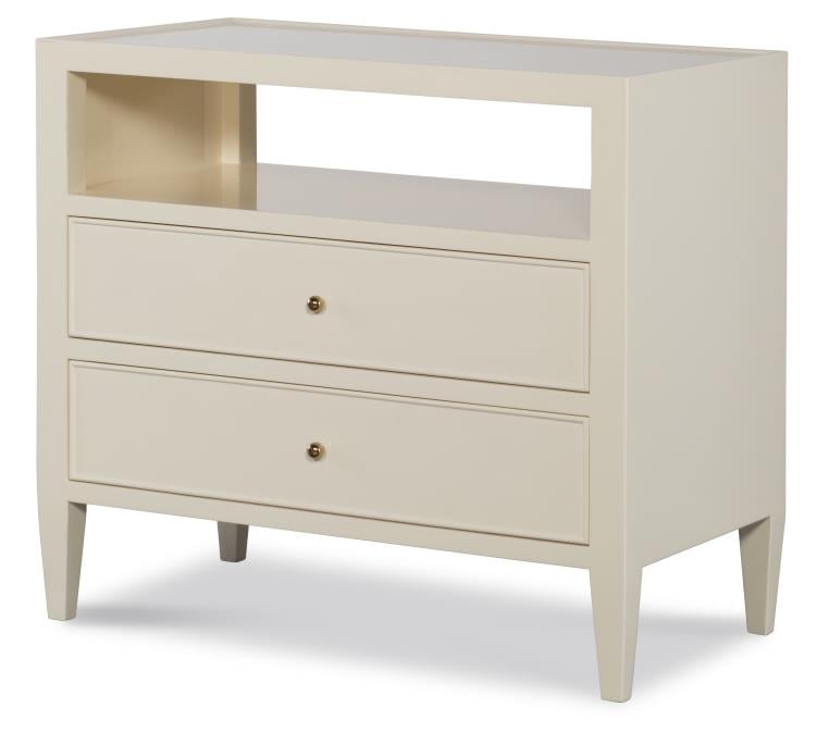 Highland House HH26-538-1-AS Aster Ivory Bedside Table