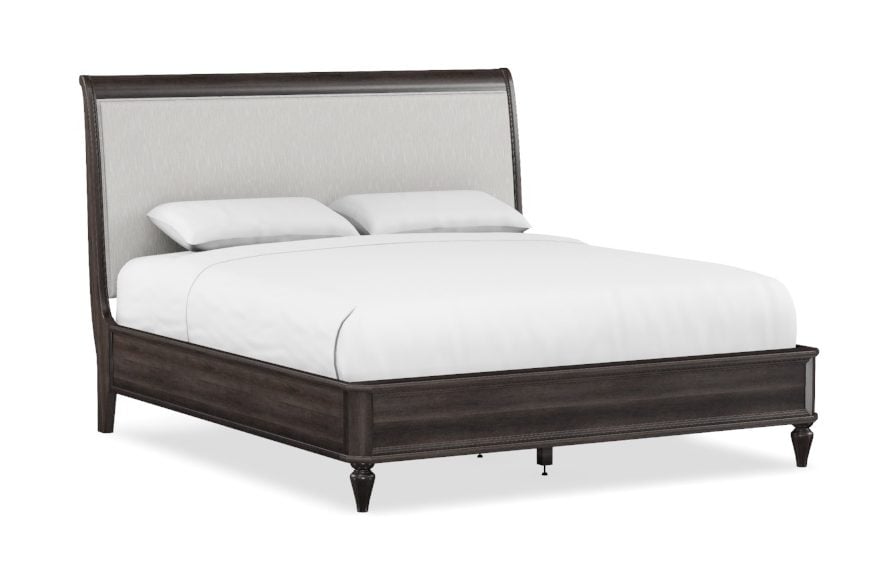 Durham 249-145 Legacy King Upholstered Sleigh Bed