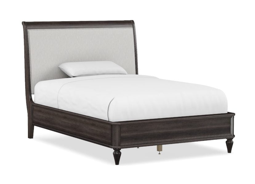 Durham 249-125 Legacy Queen Upholstered Sleigh Bed
