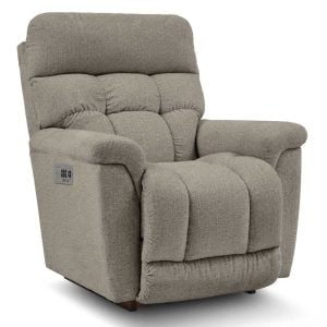 La-Z-Boy 10U717 Fulton Power Rocking Recliner w/ Headrest & Lumbar