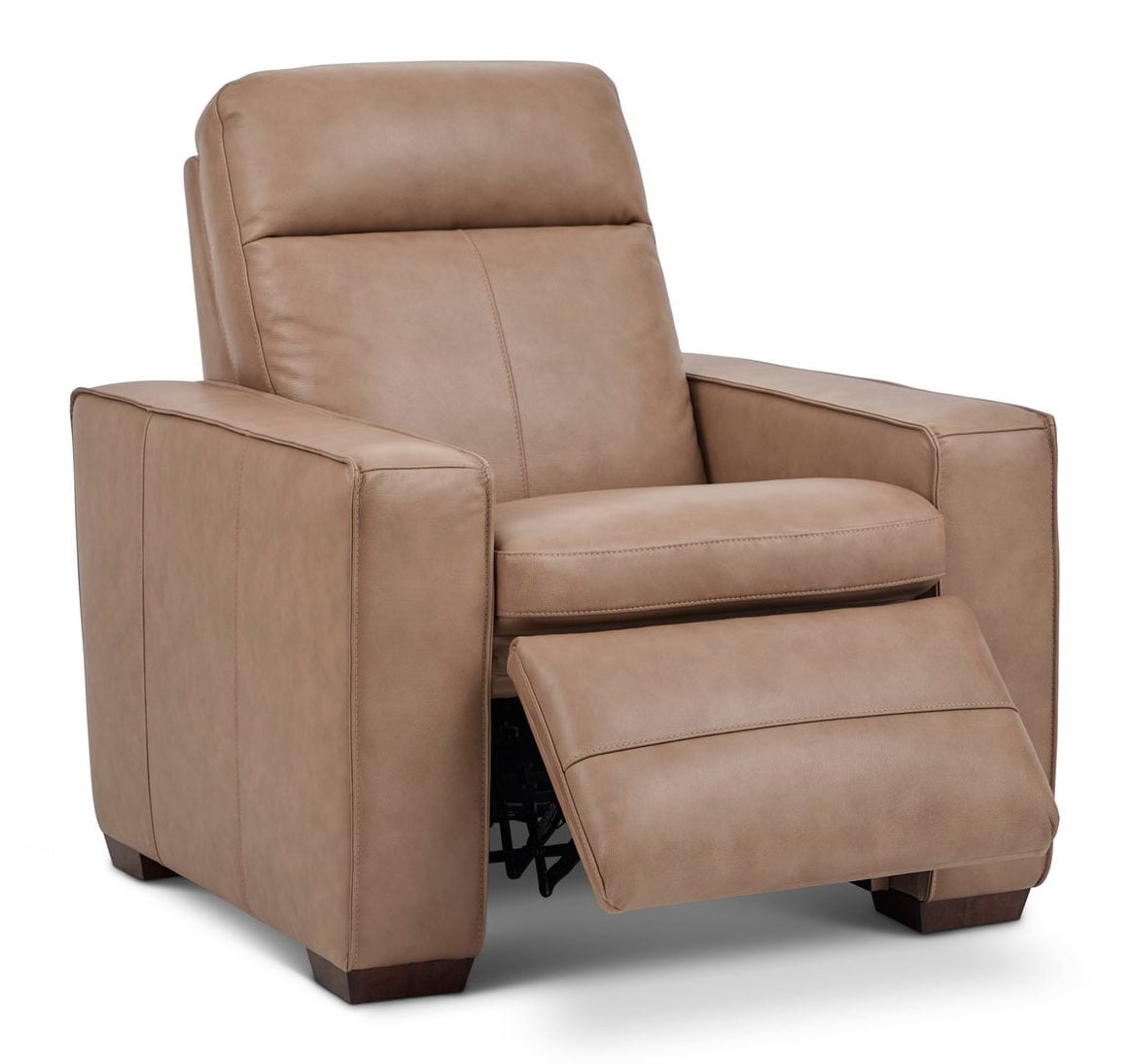 Flexsteel 1519-50P3-56282 Dutch Leather Power Recliner with Power Headrest & Lumbar Flexsteel 1519-50P3-56282 Dutch Leather Power Recliner with Power Headrest & Lumbar