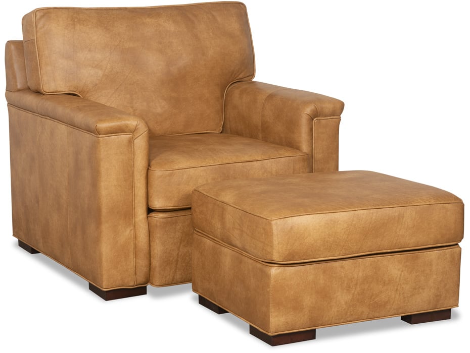 McKinley Leather 2380 Finn Ottoman