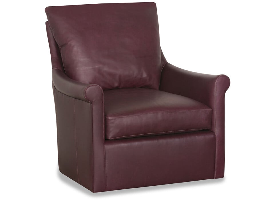 McKinley Leather 245-S Hilary Swivel Chair