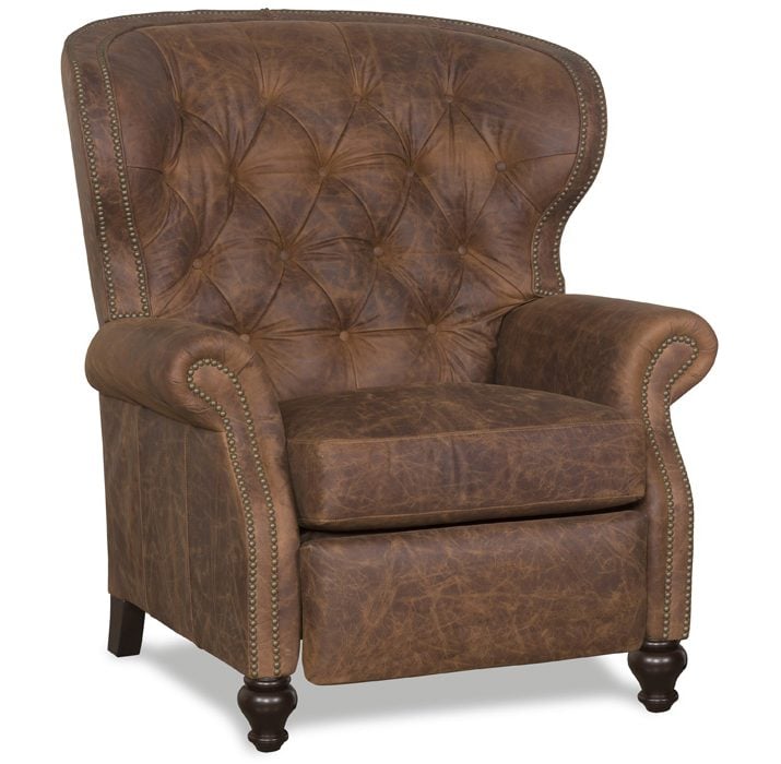 McKinley Leather 66-XL Standish Big Man Reclining Chair