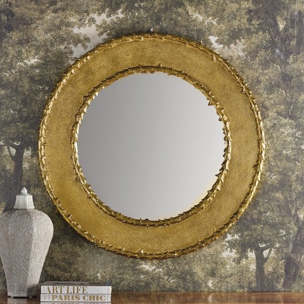 Modern History MH1244F01 Trifari Round Mirror