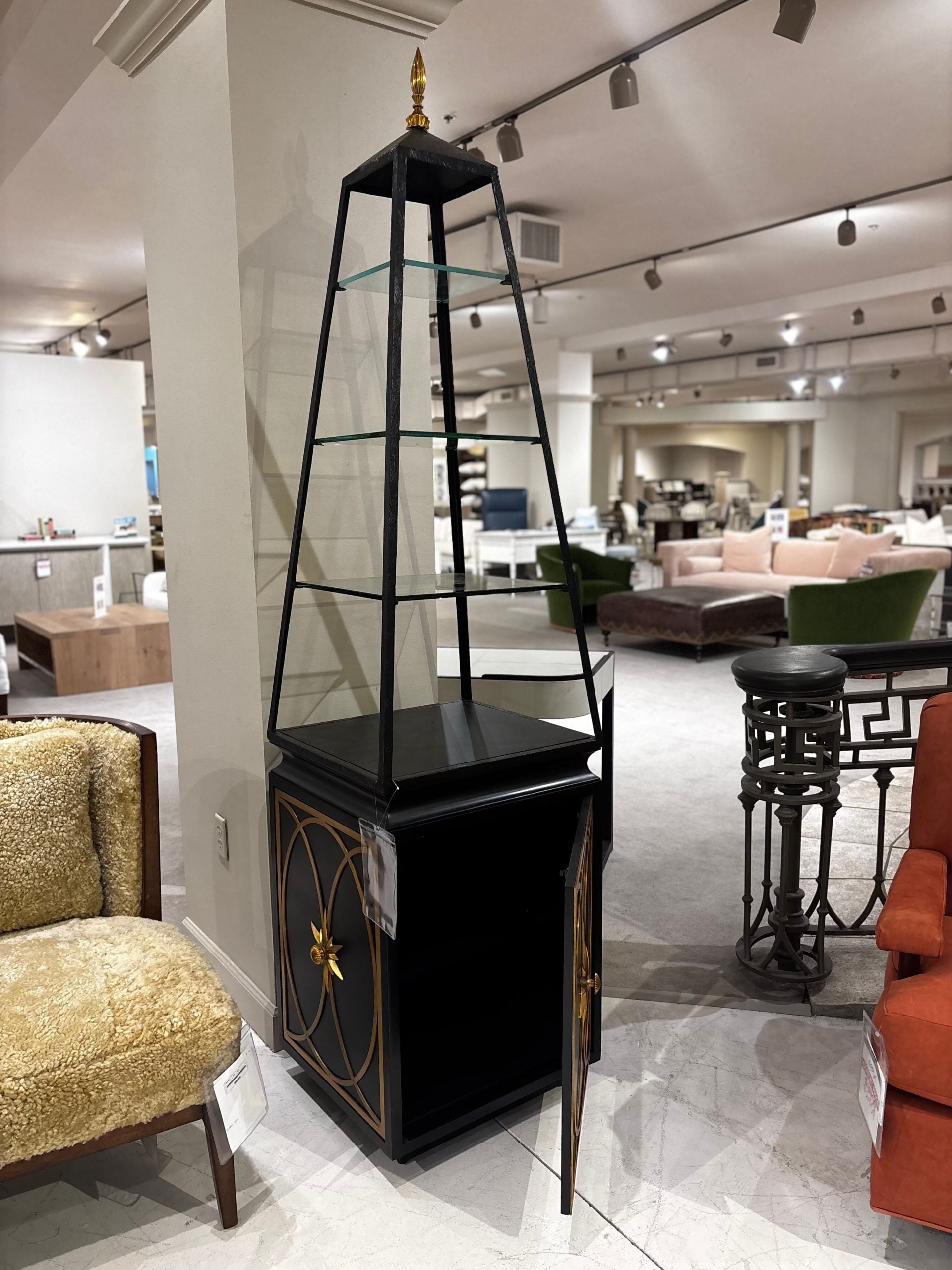 Maitland-Smith 8109-53/50 Cleopatra's Needle-Etagere Maitland-Smith 8109-53/50 Cleopatra's Needle-Etagere