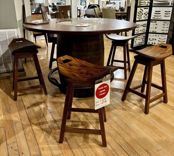 Still Fork 0215324 Backless Swivel Stool