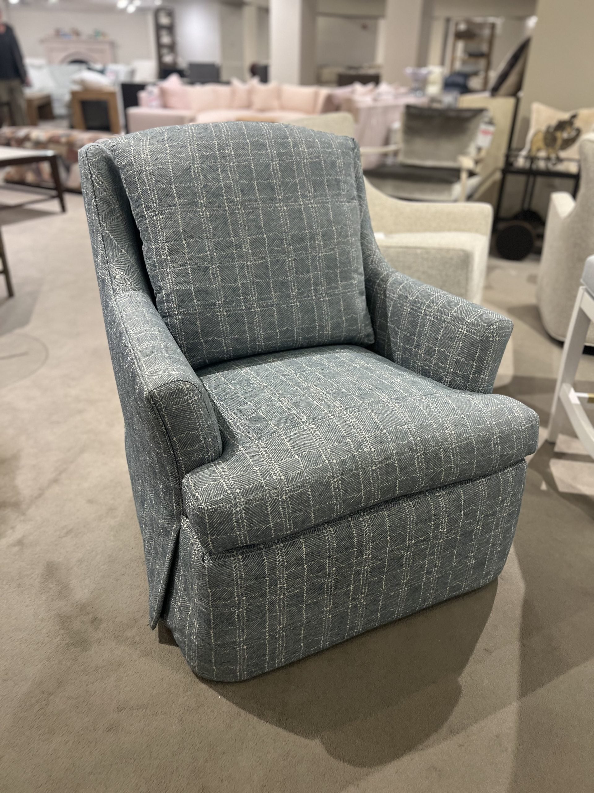 Jessica Charles 498-SR/10849 Cagney Swivel Rocker