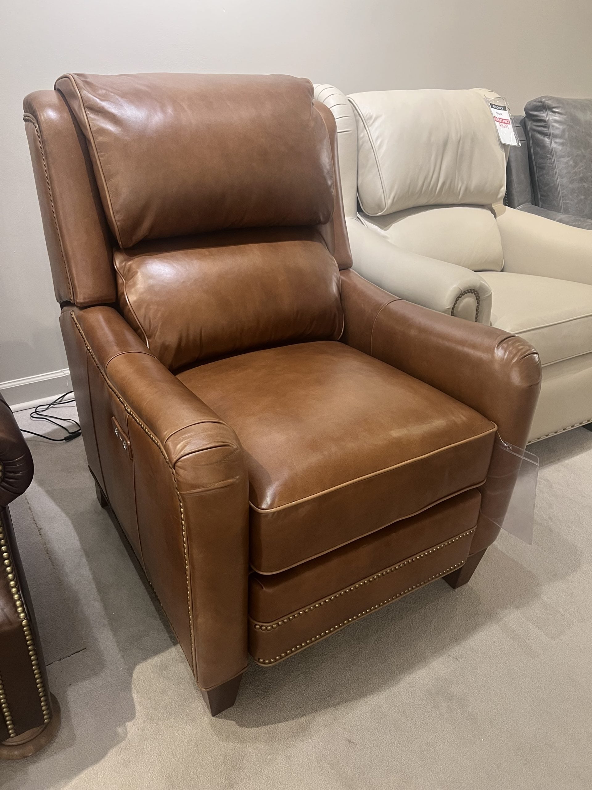 Maitland-Smith RA7068PR-DEL-SAD/170 Sanford Power Recliner