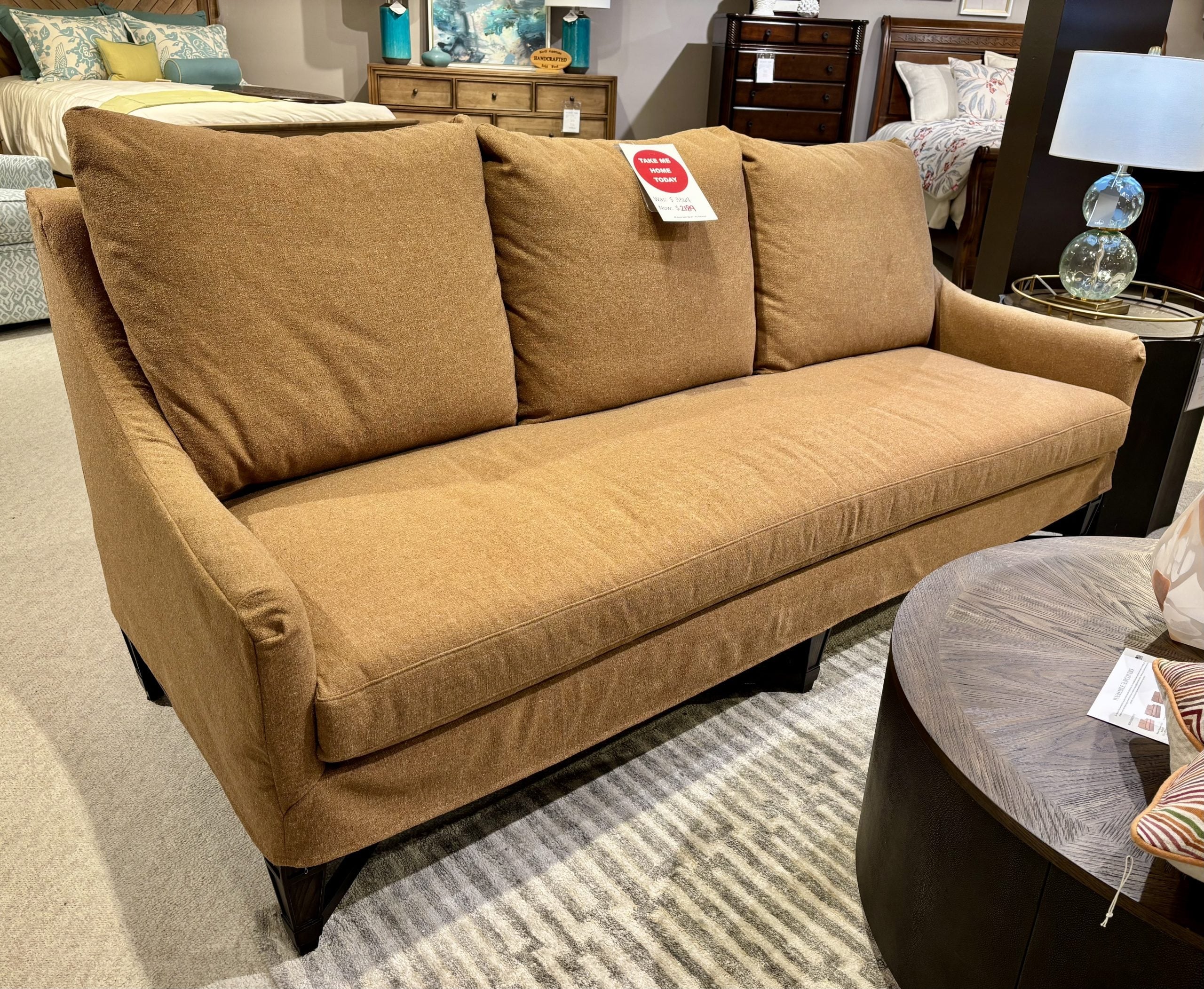 Fairfield W-S015-50 Chesapeak Slipcovered Sofa