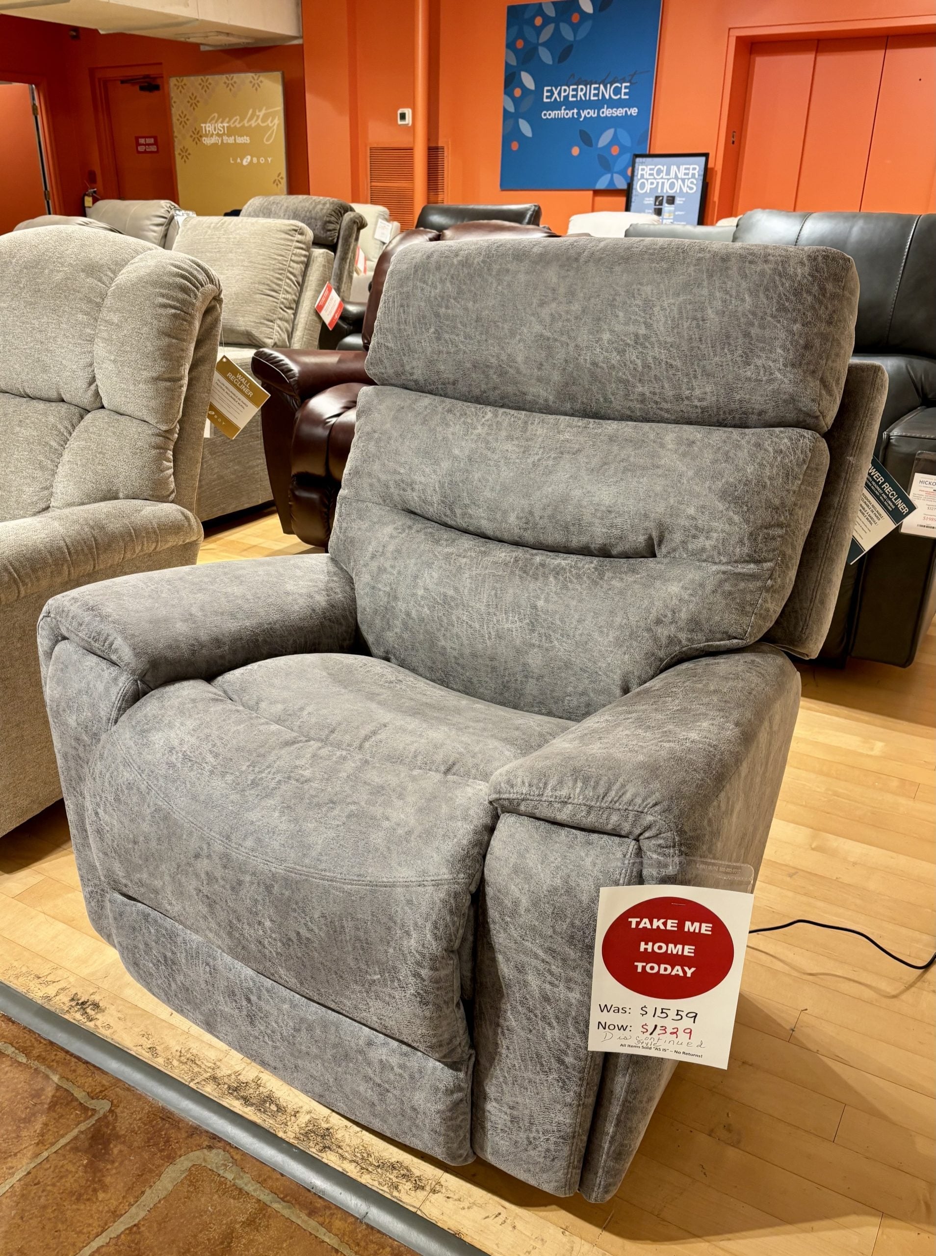 La-Z-Boy 10U-773 Soren Recliner