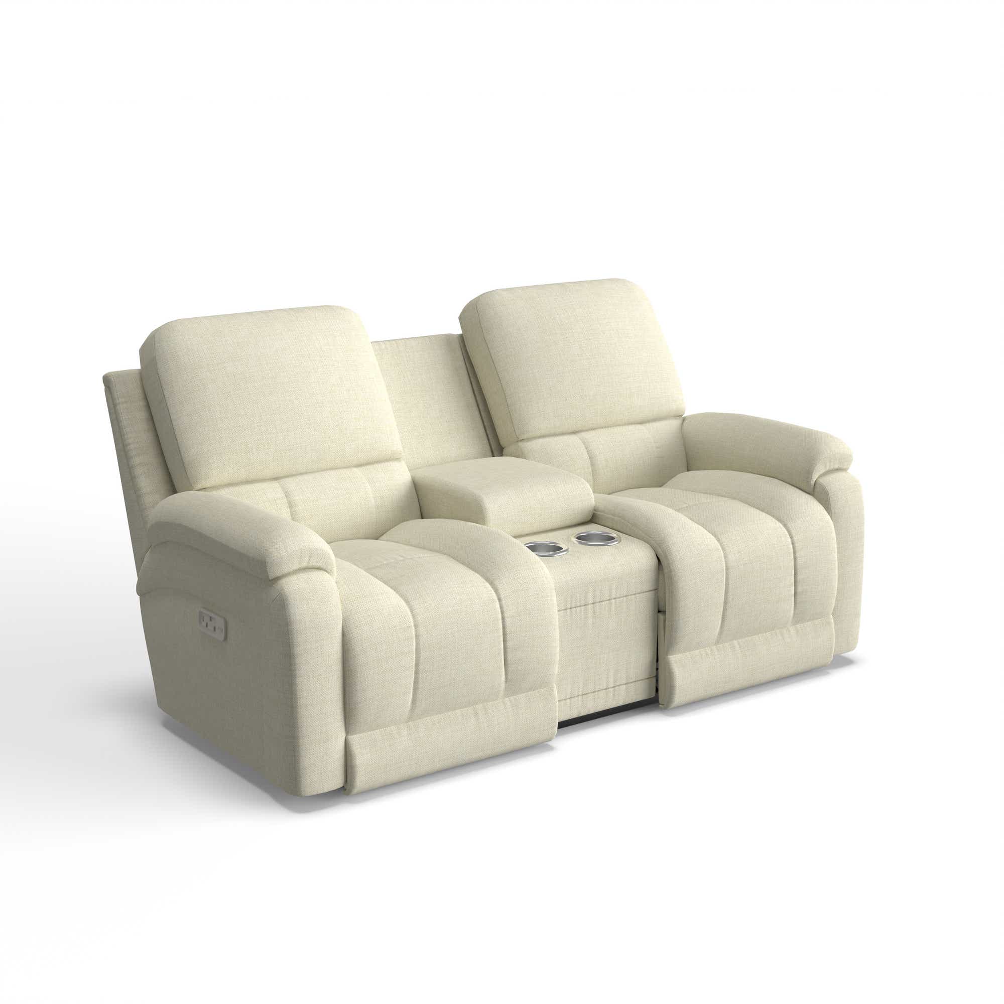 La-Z-Boy X49530 Greyson Power Reclining Loveseat w/ Headrest, Lumbar & Console La-Z-Boy X49530 Greyson Power Reclining Loveseat w/ Headrest, Lumbar & Console