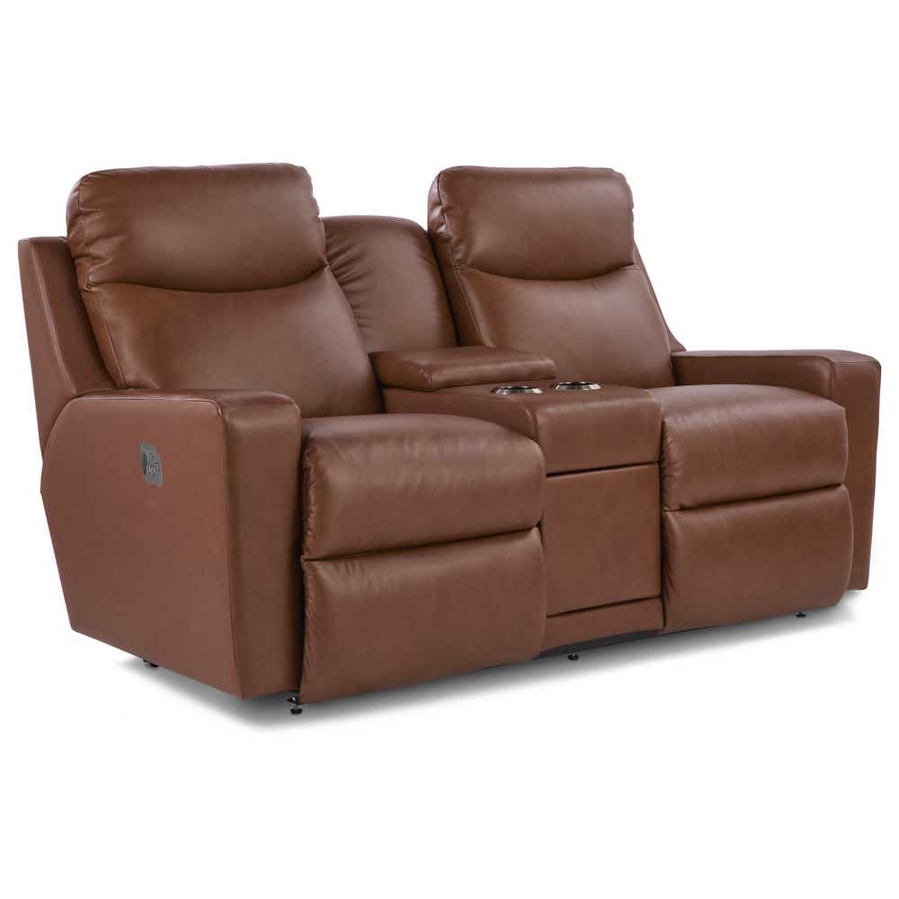La-Z-Boy X49781 Emmons Power Reclining Loveseat w/ Headrest, Lumbar and Console