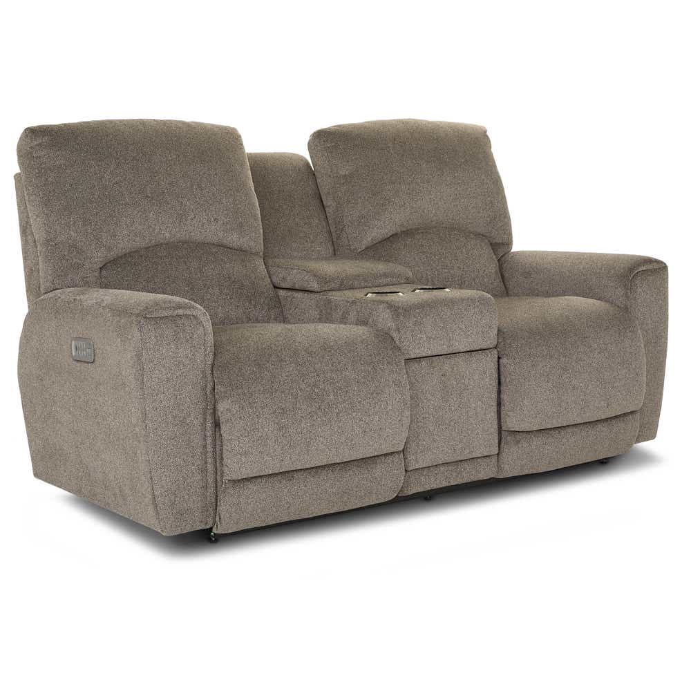 La-Z-Boy X49802 Cassian Power Reclining Loveseat w/ Headrest, Lumbar & Console