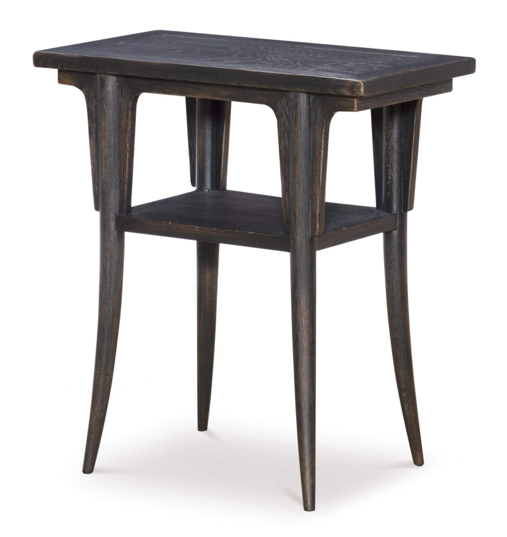 Century Furniture B2B-624 Albert Accent Table Black Rustic