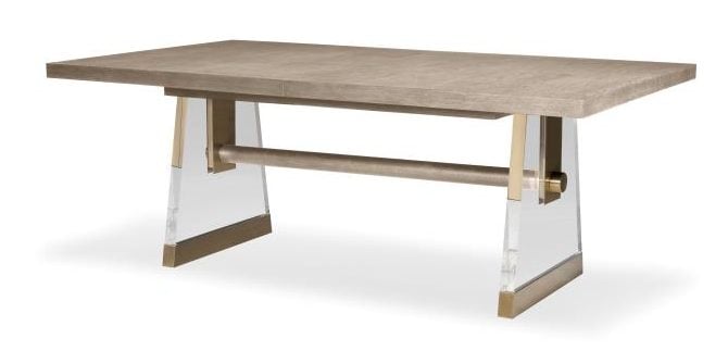 Century Furniture CA2-301 Cadence Rectangular Dining Table Sand Cerused