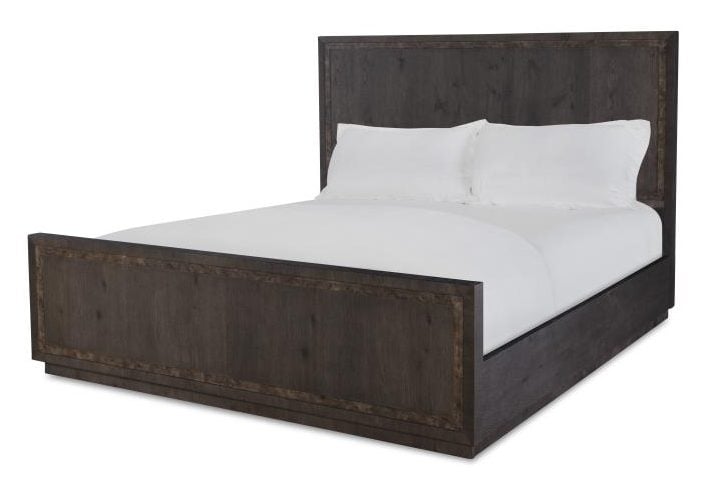 Century Furniture CBA-136-V2 Monterey King Panel Bed 6/6 Hawthorne Dark