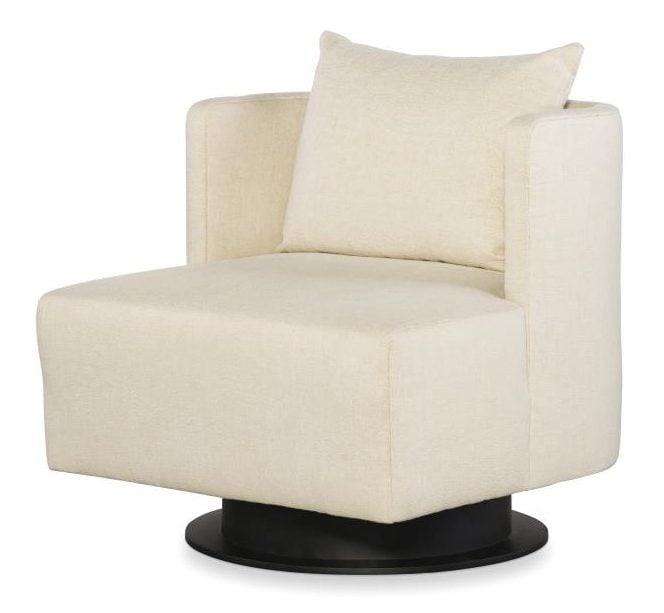 Century Furniture CCU-3214-8-F1 Riposo Swivel Chair Single Back Metal Base