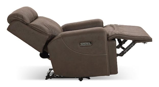 Bassett Club Level 3535-P0J Nathan Power Glider Wall Recliner - Nathan Java Bassett Club Level 3535-P0J Nathan Power Glider Wall Recliner - Nathan Java