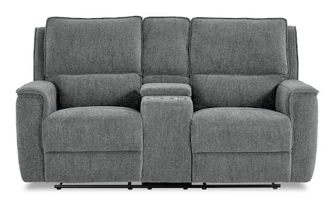 Bassett Club Level 3537-PC42F Calvin Power Reclining Loveseat with Center Console - Calvin Forest Bassett Club Level 3537-PC42F Calvin Power Reclining Loveseat with Center Console - Calvin Forest