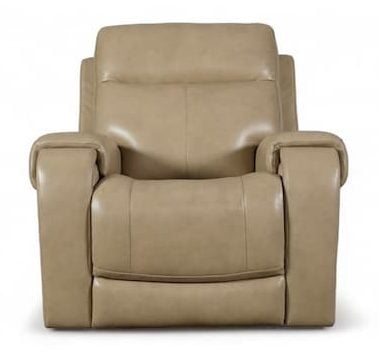 Bassett Club Level 3760-P0C Avery Leather Zero Gravity Power Recliner - Avery Champagne Bassett Club Level 3760-P0C Avery Leather Zero Gravity Power Recliner - Avery Champagne