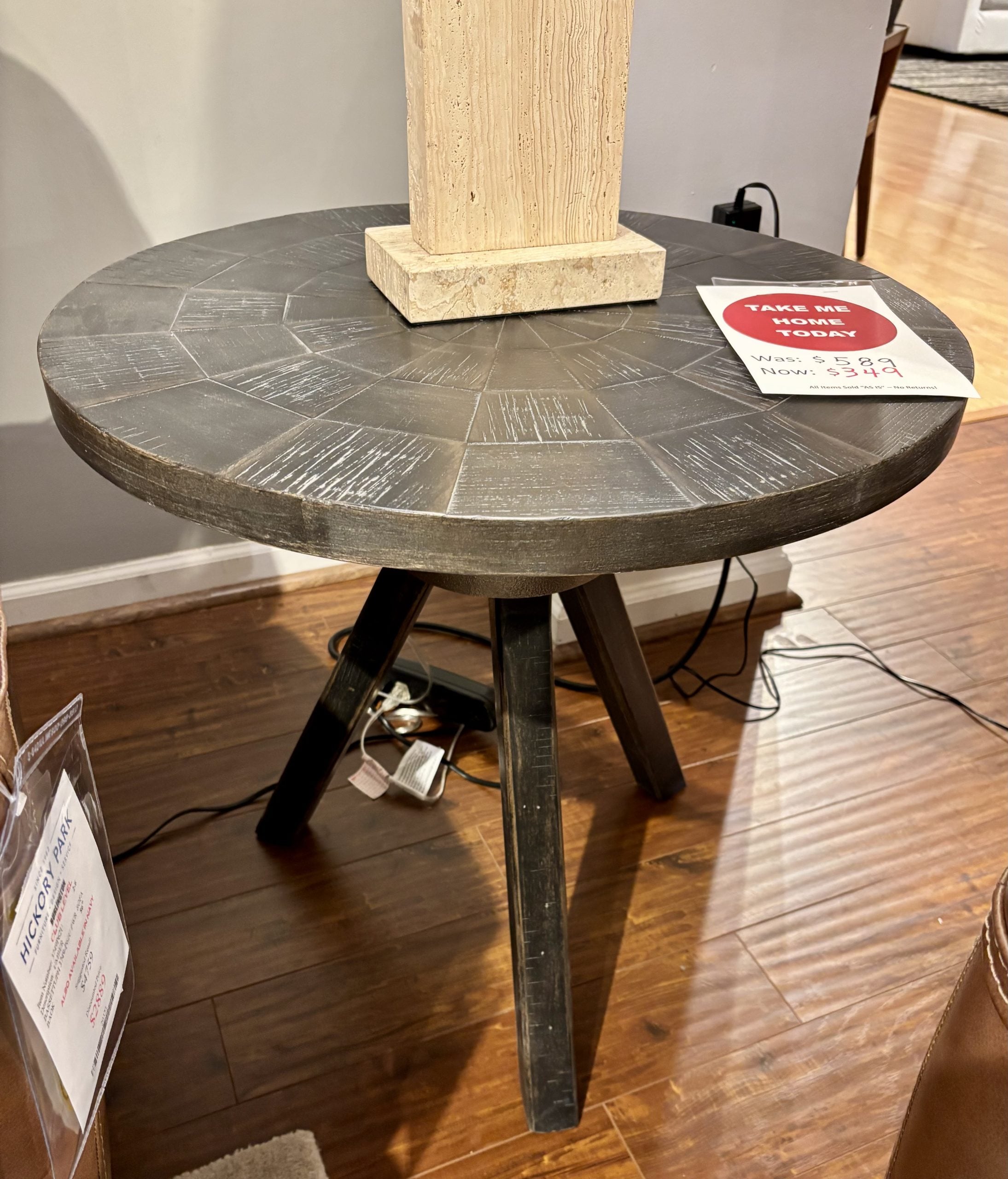 Bassett 6497-0643 Woodbridge Drink Table