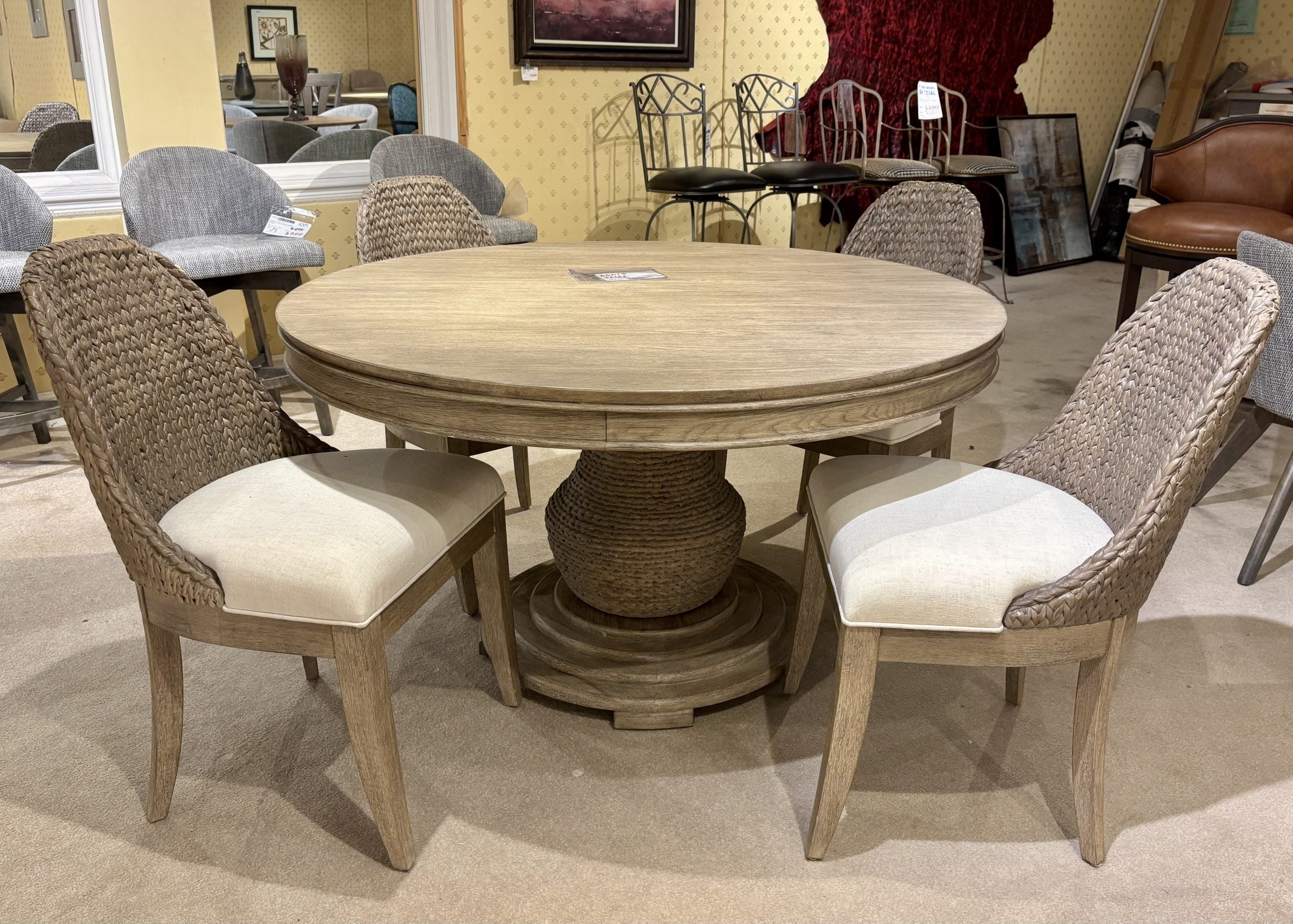 American Drew 803-80/701 Dining Table and 4 Chairs