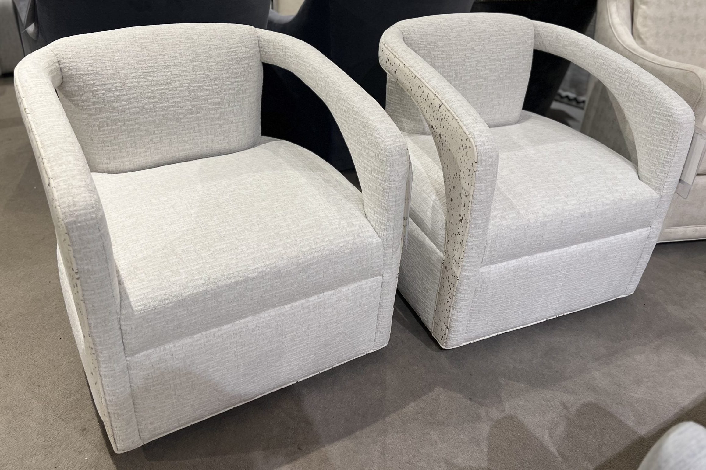 Jessica Charles 5233-S/10852,10853 Carmela Swivel Chair