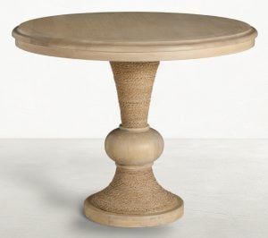 Gabby Home SCH-175973 Waverly Mahogany Circle Pedestal Center Table