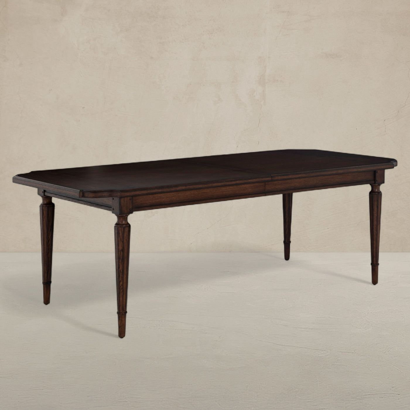 Gabby Home SCH-175977 Mathis Oak Rectangle Legged Extension Dining ...