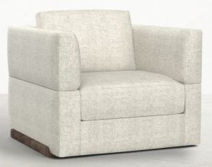 Gabby Home SCH-3050C Halden Upholstered Chair - Tuxedo Arms