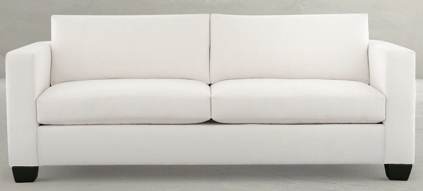 Gabby Home SCH-1500290 Tedesco Upholstered Tuxedo Arm 3-Seat Sofa