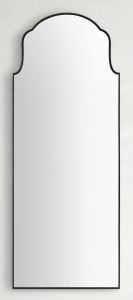 Gabby Home SCH-175691 Pauline Arch Vanity Mirror - Brushed Black