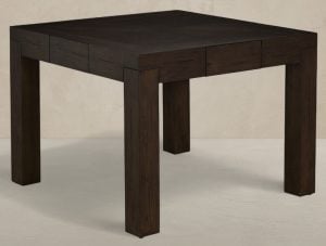 Gabby Home SCH-175971 Highland Oak Square Legged Dining Table - Dusk