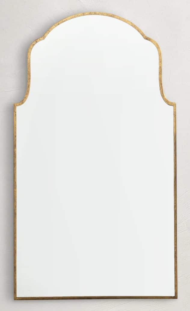 Gabby Home SCH-170145 Pauline Arch Vanity Mirror - Gilded Gold