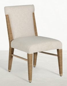 Gabby Home SCH-175991 Maris Mahogany Handwoven Dining Side Chair