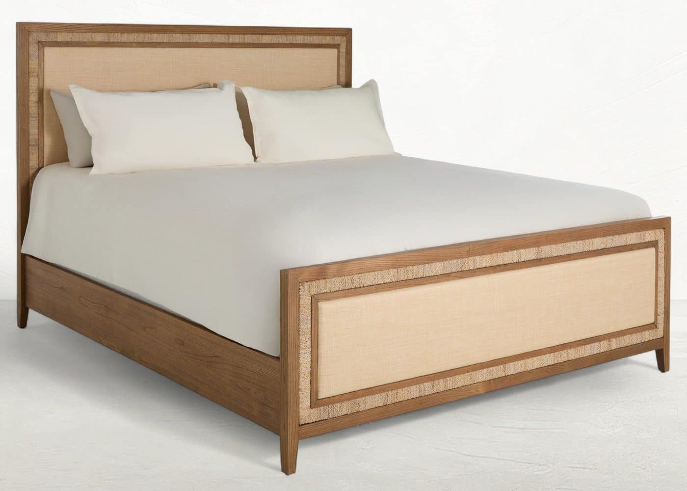 Gabby Home SCH-176066 Grand Bermuda Sungkai Wood Bed - King, Sandbar