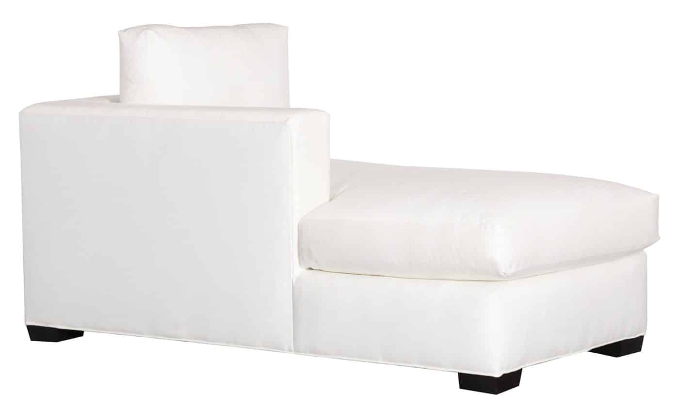 Gabby Home SCH-1034 Tedesco Upholstered Sectional Chaise - Right Facing