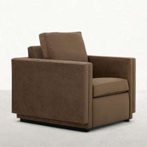 Gabby Home SCH-R3130 Deco Upholstered Incliner - Track Arms