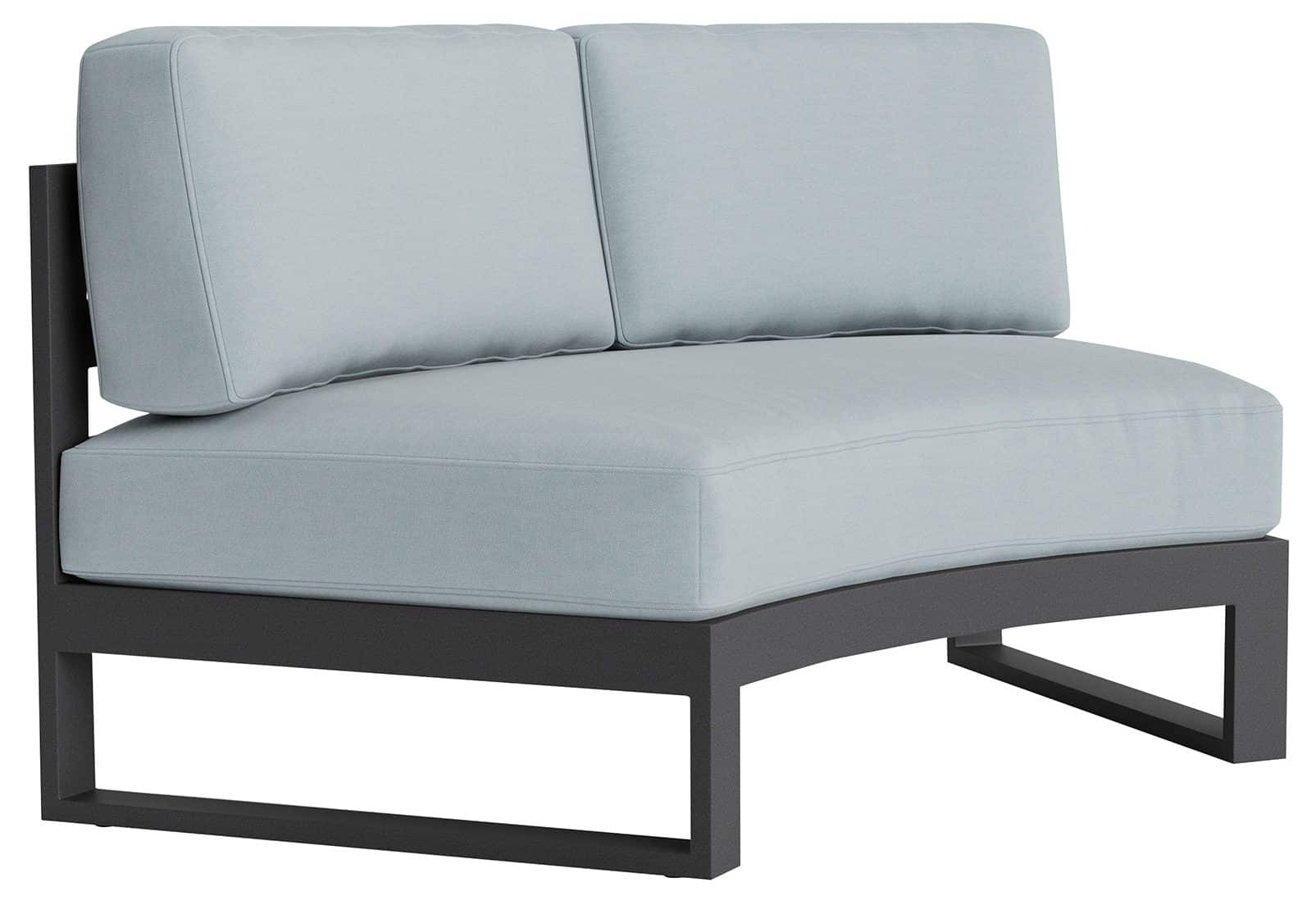 Lane Venture 441-17 Bonavista Curved Armless Loveseat