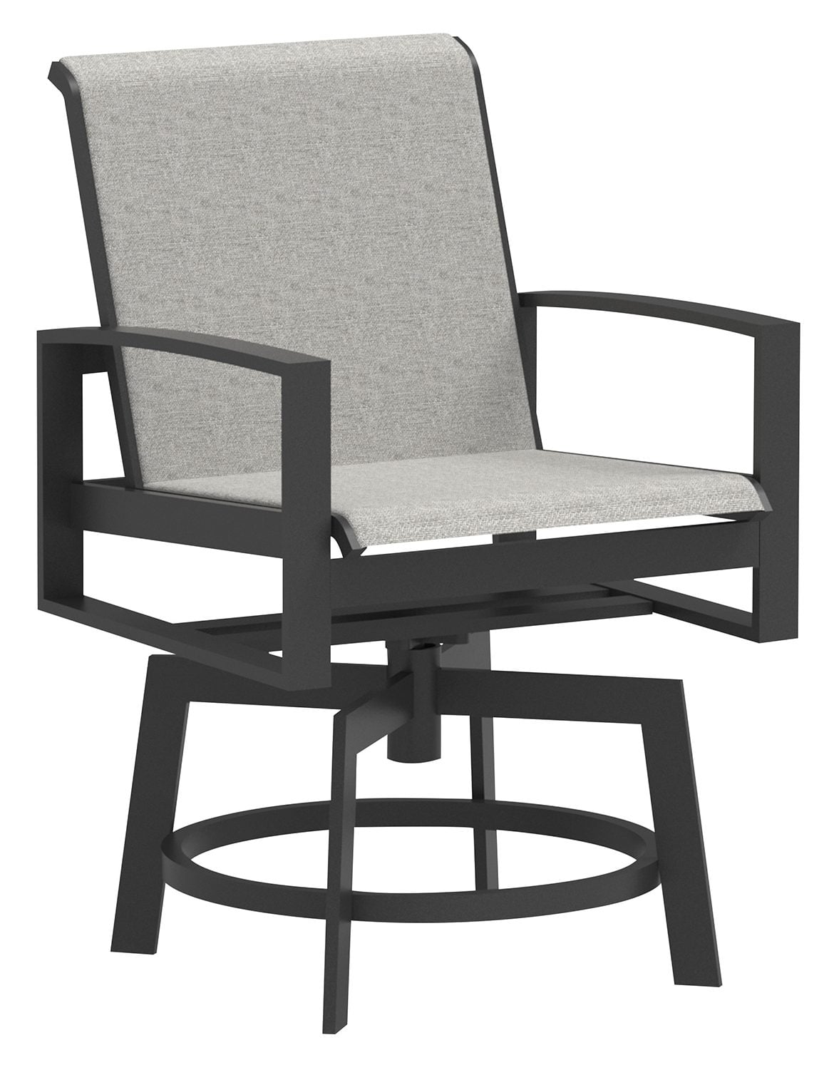 Lane Venture 442-43 Bonavista Sling Arch Arm Swivel Bar Stool