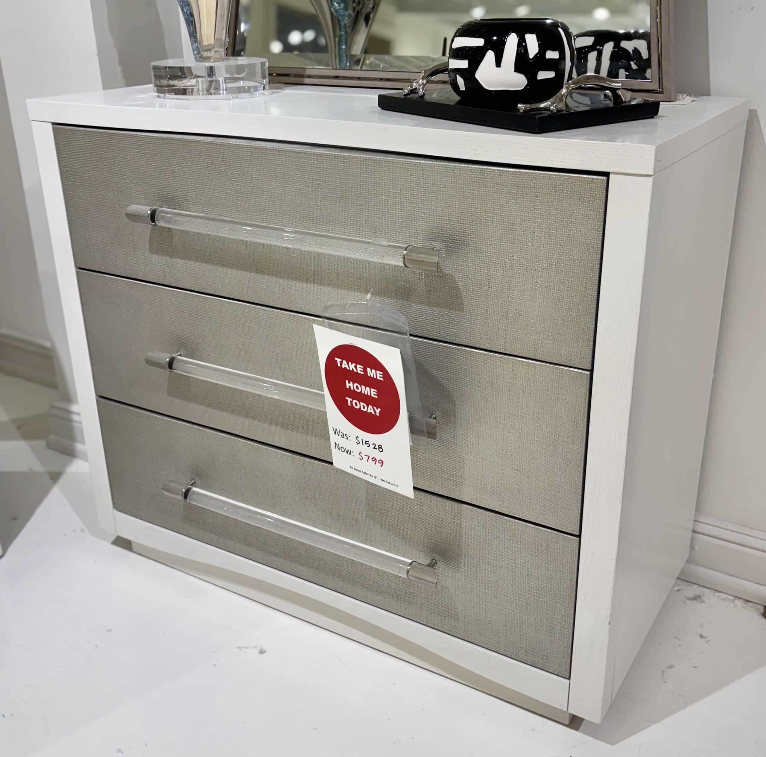 Caracole CLA-020-064 A Clear Touch Nightstand