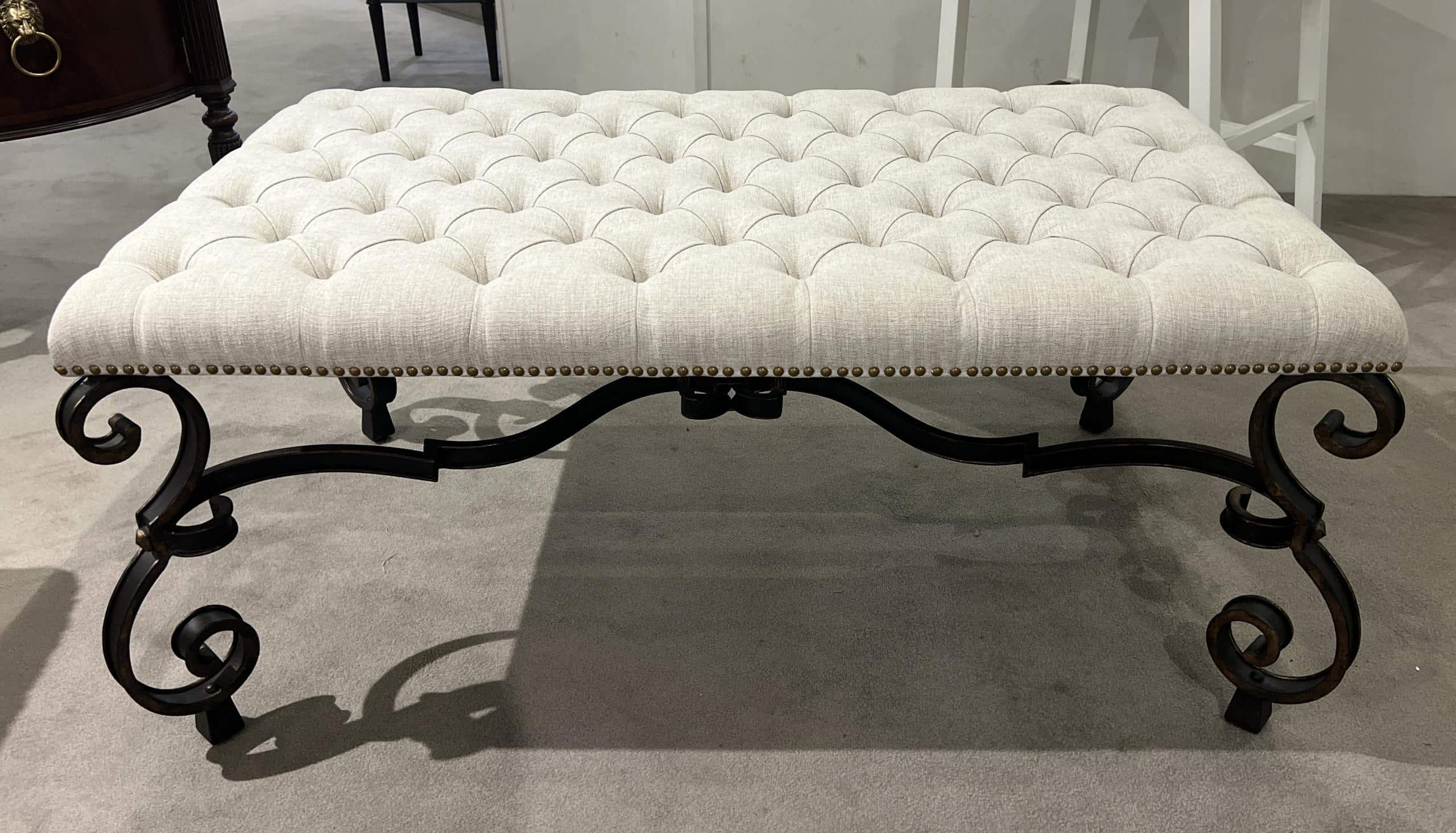 Maitland-Smith 88-0303/90 Aria Ottoman at Factory Outlets by Hickory Park