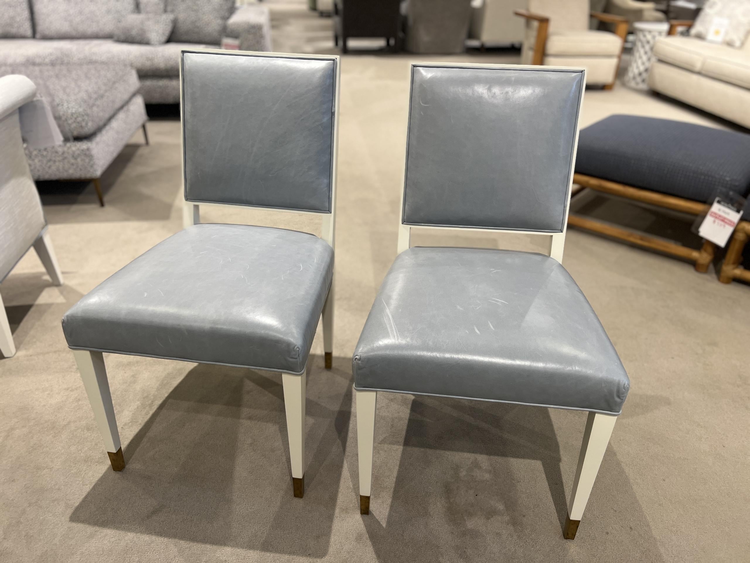 Highland House 1175/300 Beatrix Dining Chair w/Antique Brass