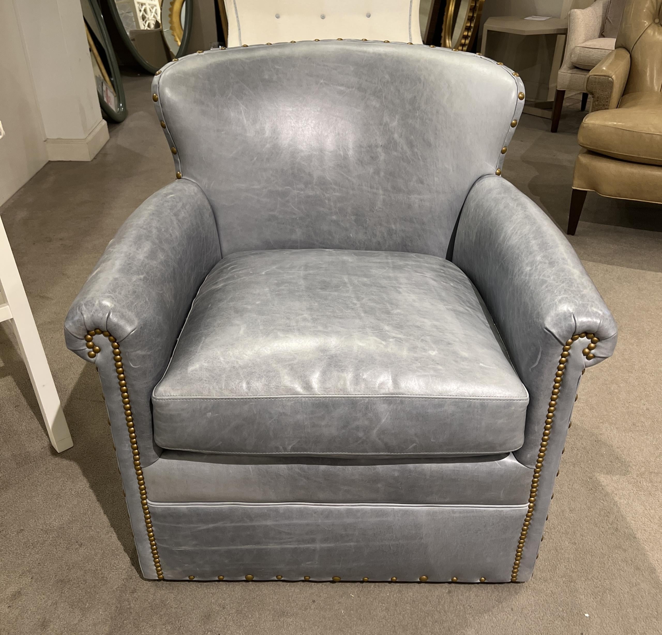 Hancock and Moore 5852-S/765 Traveler's Swivel Chair